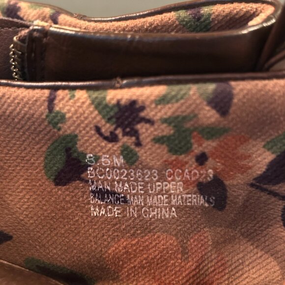 BOC Womens Brown 3.25" Heeled Boots Size 8.5M - Picture 6 of 8